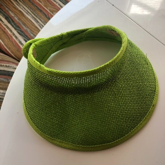 Cheery lime green visor - Picture 2 of 3